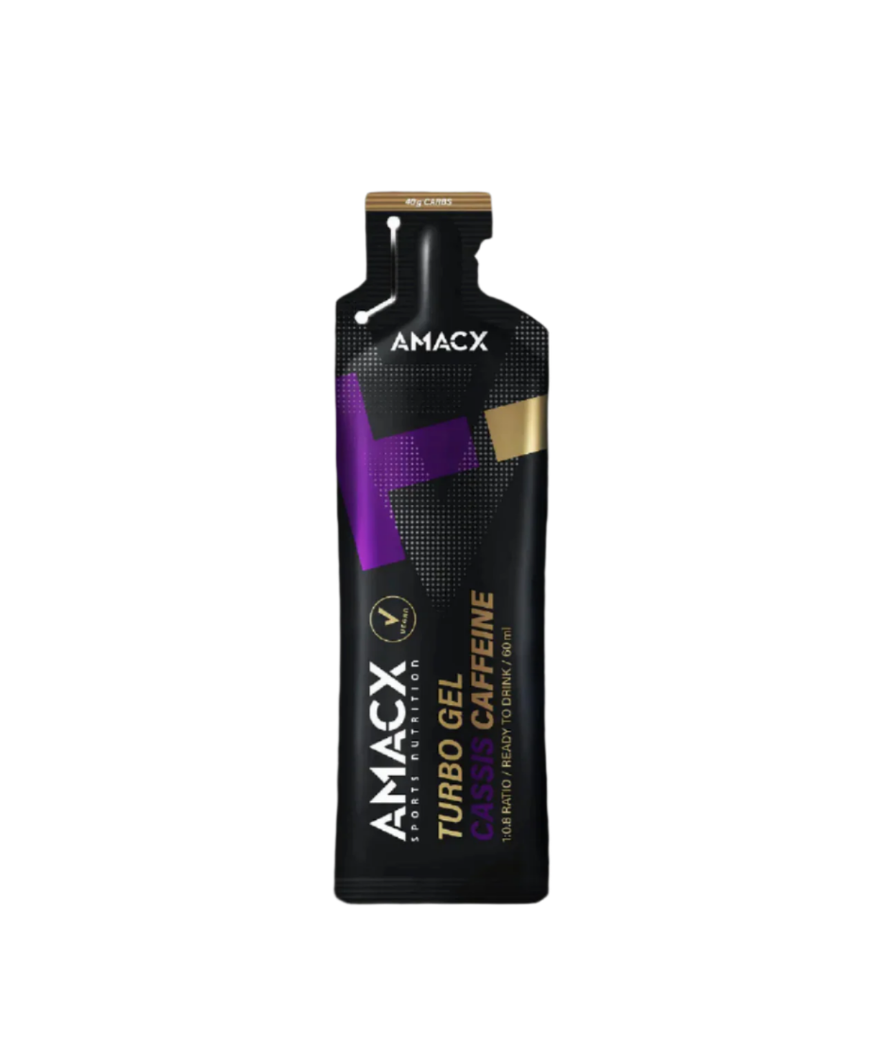 Amacx Turbo Gel 60ml - Single Unit (Cassis Caffeine)
