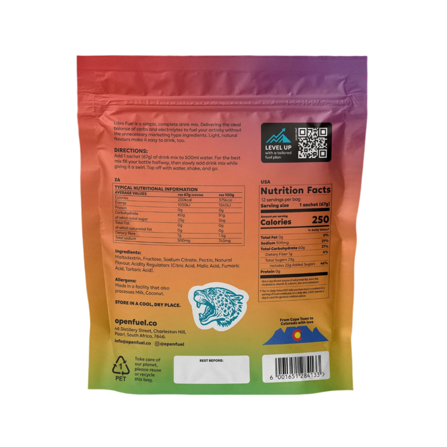 Ultra Fuel Mixed Bag Flavour Party 12 sachets