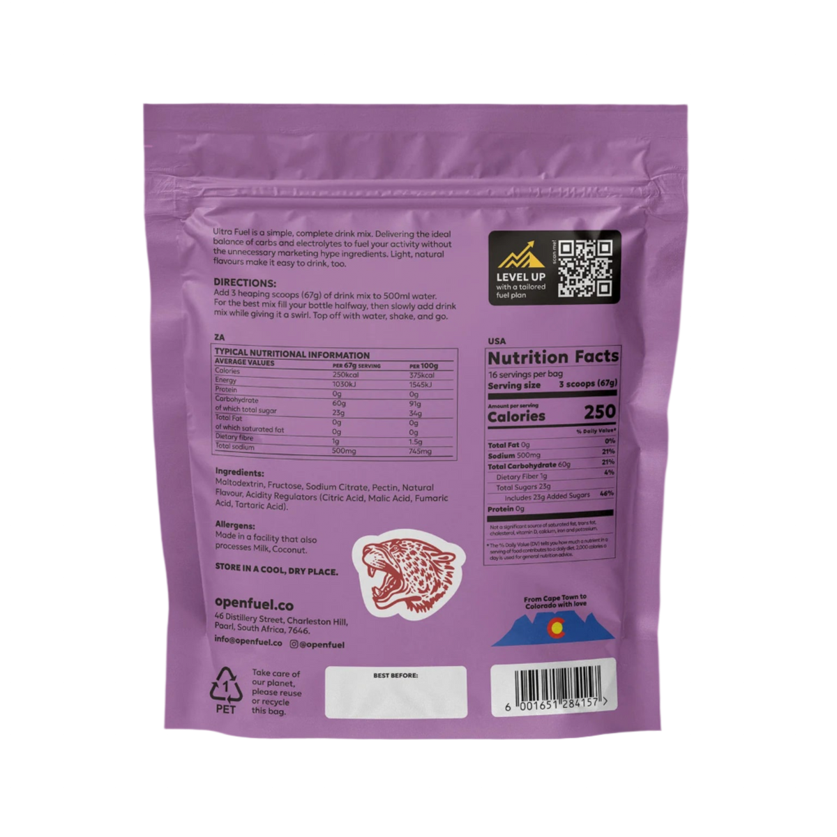 Ultra Fuel Radical Raspberry Ripple 1kg bag – The Athletes Pantry